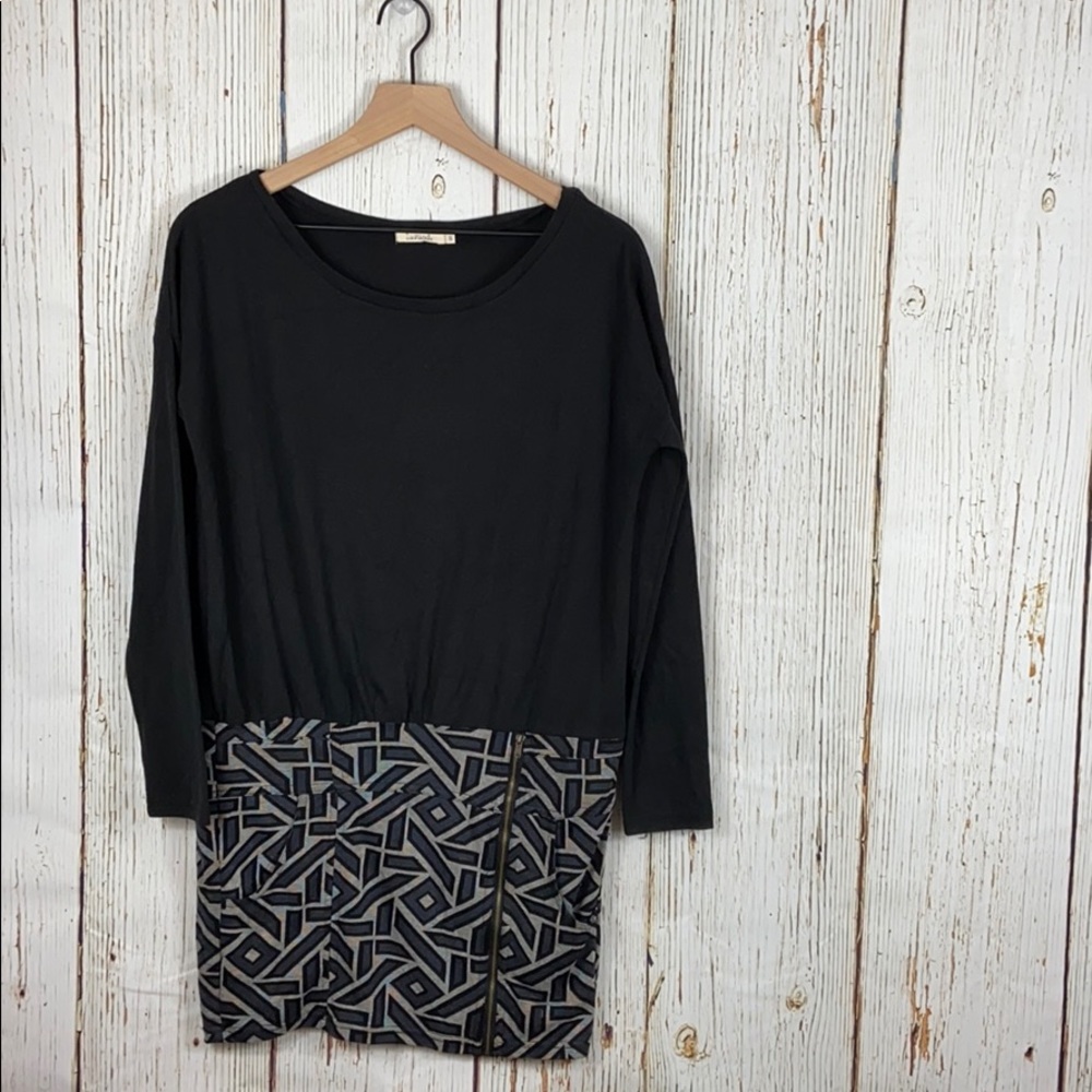 Lavand. Black Mini Dress